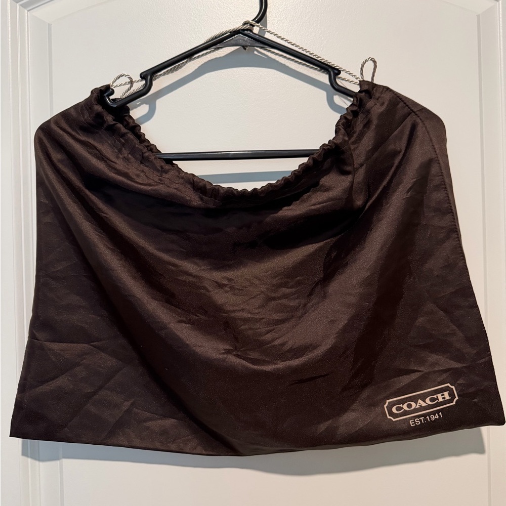 Coach Dark Brown Storage Bag